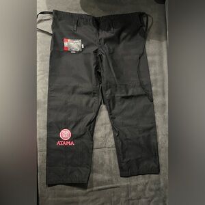 Atama Black Martial Arts Pants